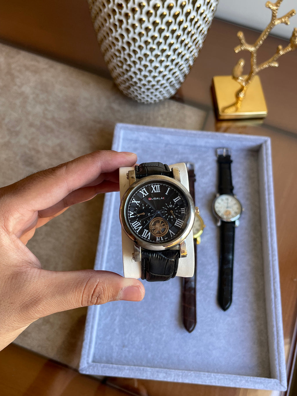 ساعة ⌚️ كلاسيكية 💫